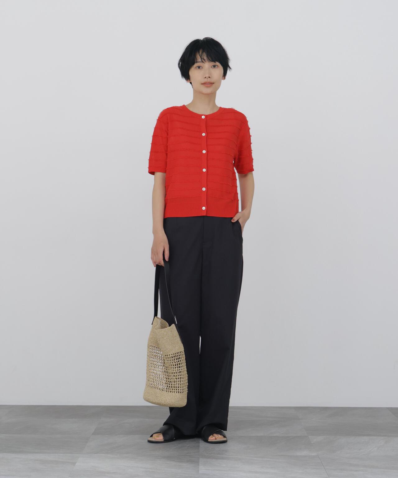 《名品 / 接觸冷感 / UVカット / 洗える》 直筒 クールマックス面料 褲子
