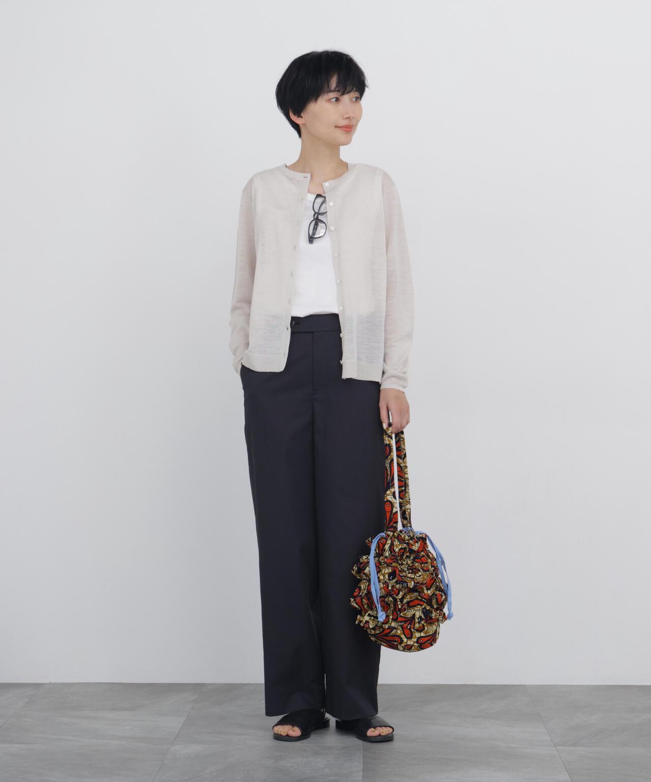 《名品 / 接觸冷感 / UVカット / 洗える》 直筒 クールマックス面料 褲子