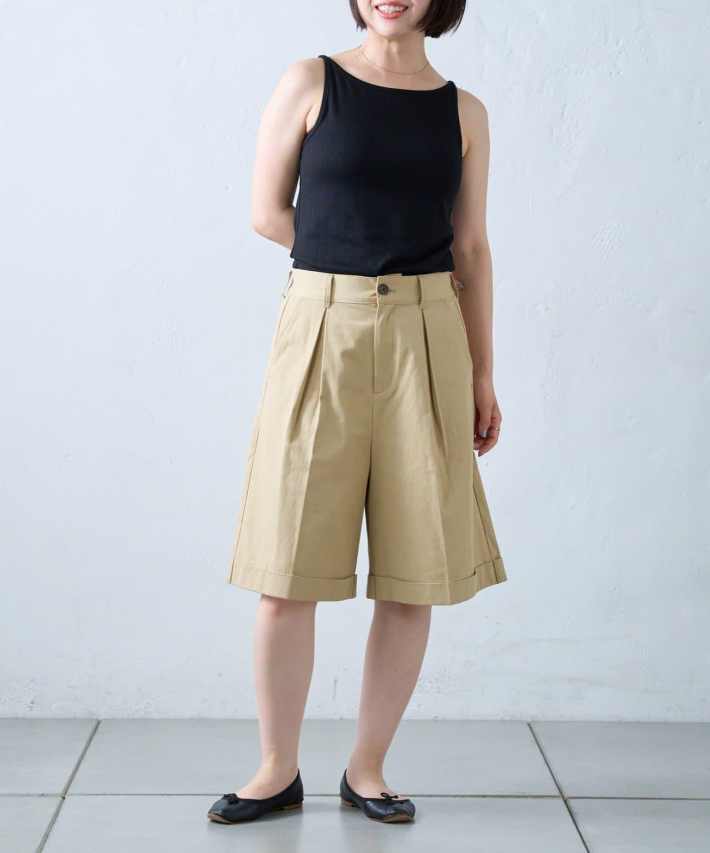 willow 翻邊設計 Chino 短褲