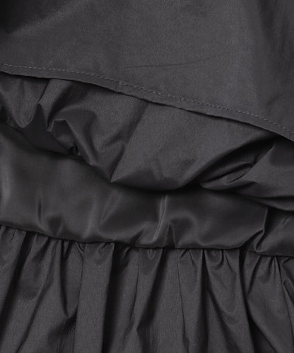 AMOMENTO NYLON SHIRRING SKIRT 半身裙