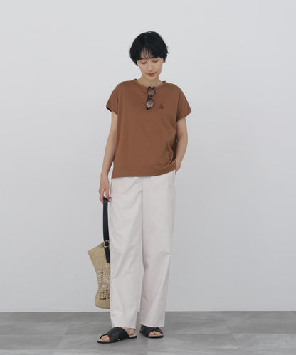 《名品 / 接觸冷感 / UVカット / 洗える》 直筒 クールマックス面料 褲子