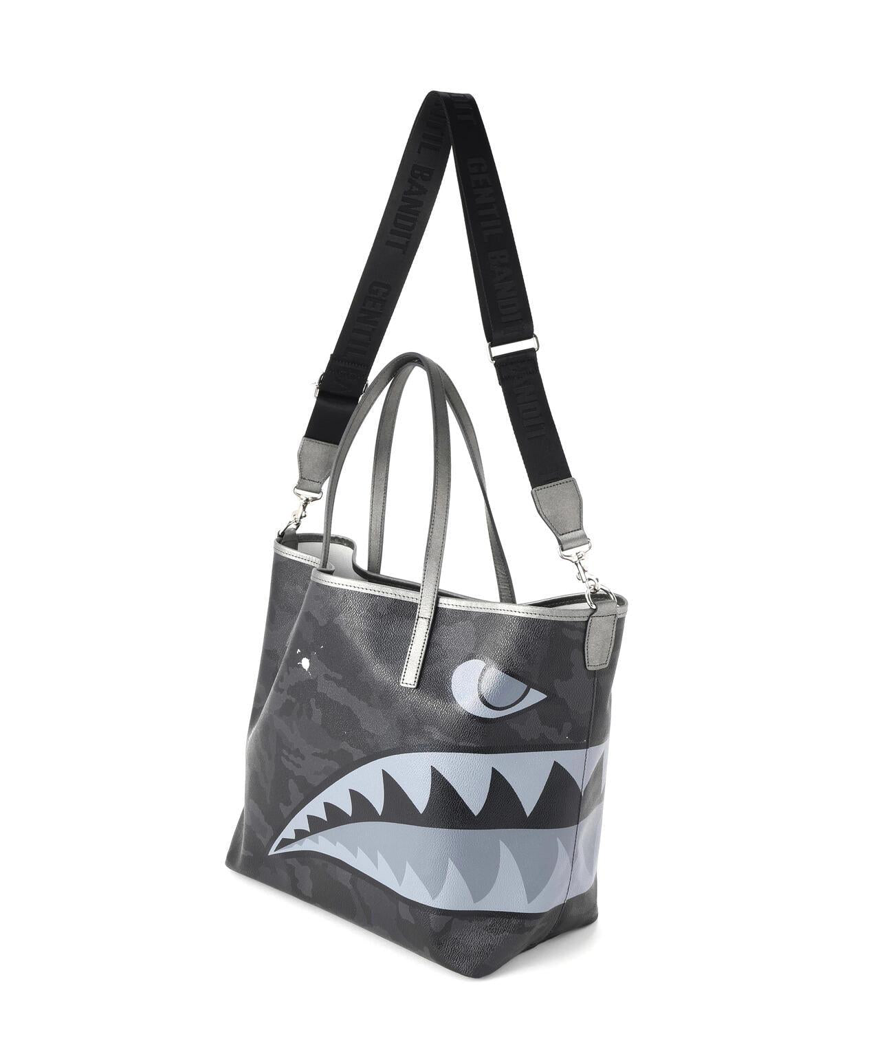 GENTIL BANDIT x B'2nd 聯名 SHARK TOTE MM 托特包