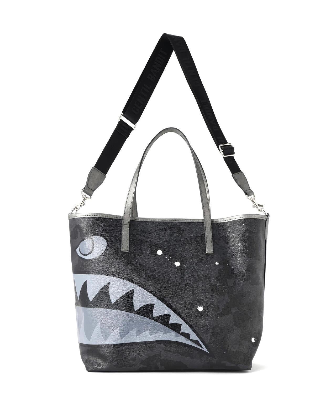GENTIL BANDIT x B'2nd 聯名 SHARK TOTE MM 托特包
