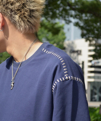 B omnivore STITCH TEE 縫線T恤
