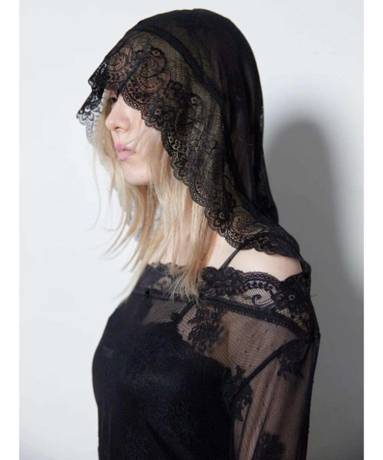 neith./ネイス/Veil-Offshoulder Dress 連衣裙