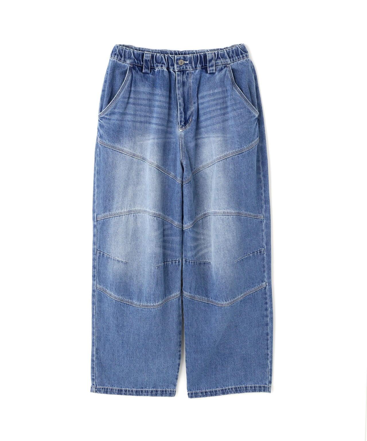RENOVA BIKER DENIM EASY PANTS 長褲