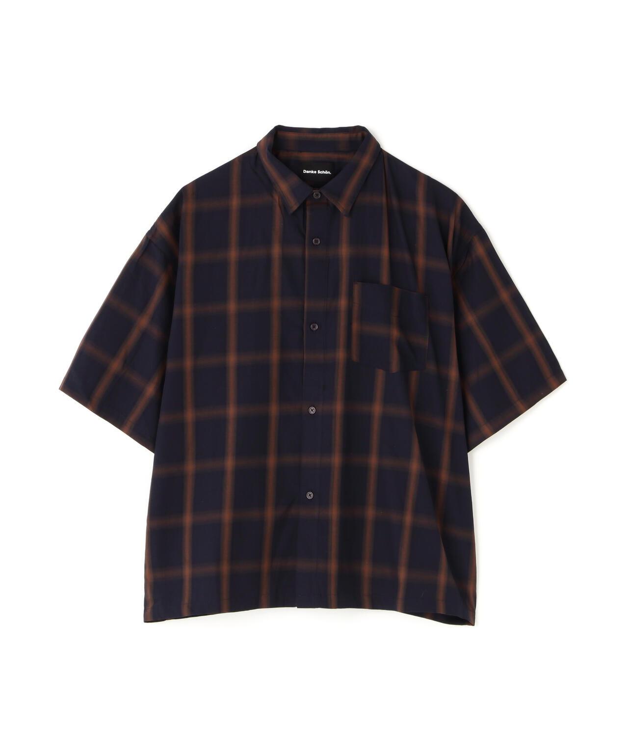 DankeSchon/ダンケシェーン OMBRE CHECK S/S SHIRTS 襯衫
