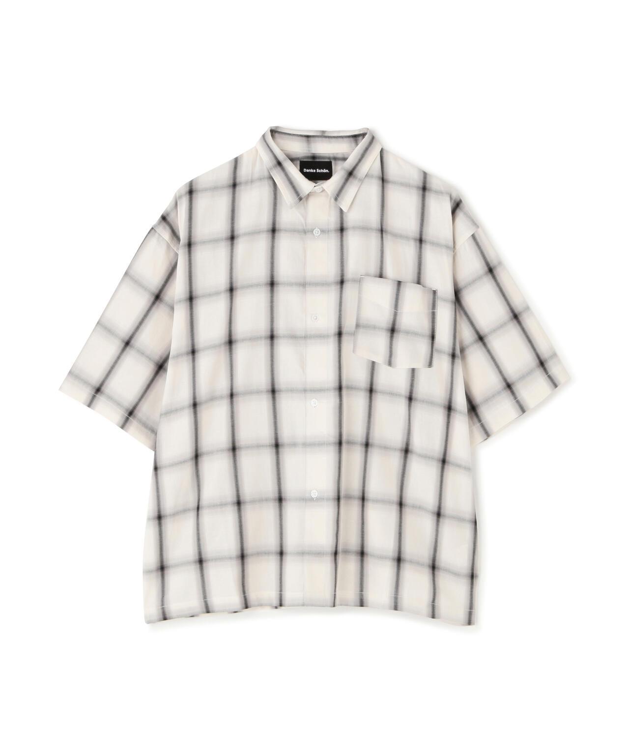 DankeSchon/ダンケシェーン OMBRE CHECK S/S SHIRTS 襯衫