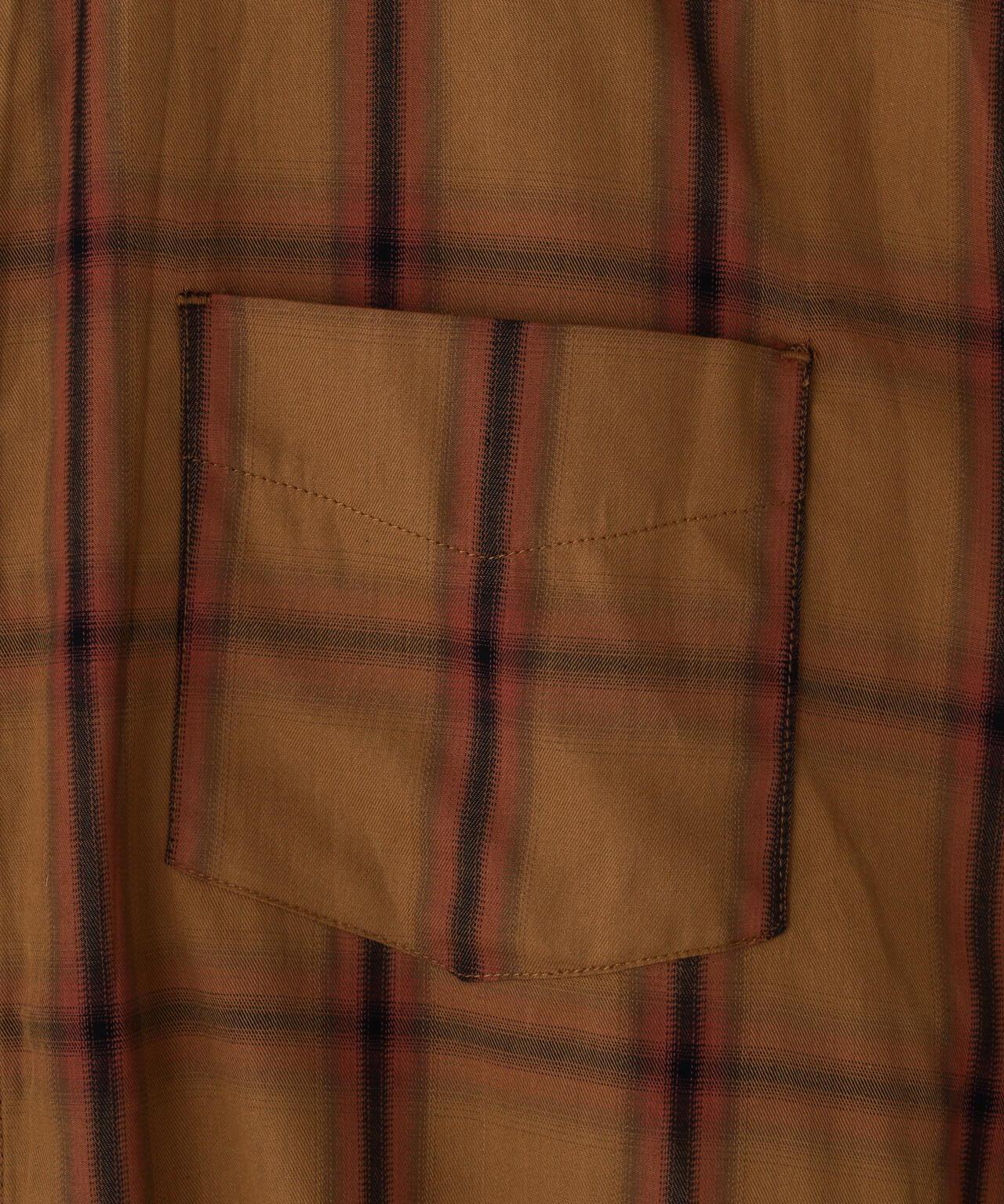DankeSchon/ダンケシェーン OMBRE CHECK S/S SHIRTS 襯衫
