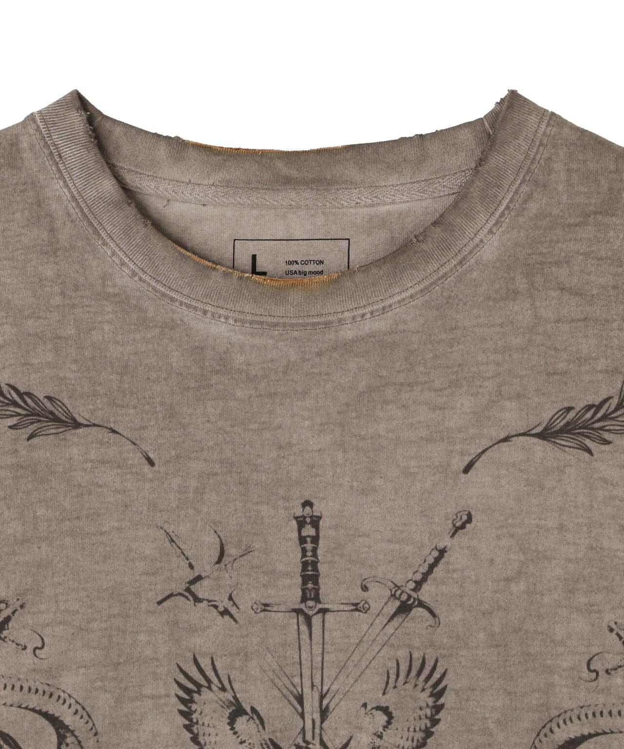 SPRAY BURN S/S TEE CROSS