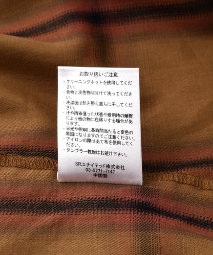 DankeSchon/ダンケシェーン OMBRE CHECK S/S SHIRTS 襯衫