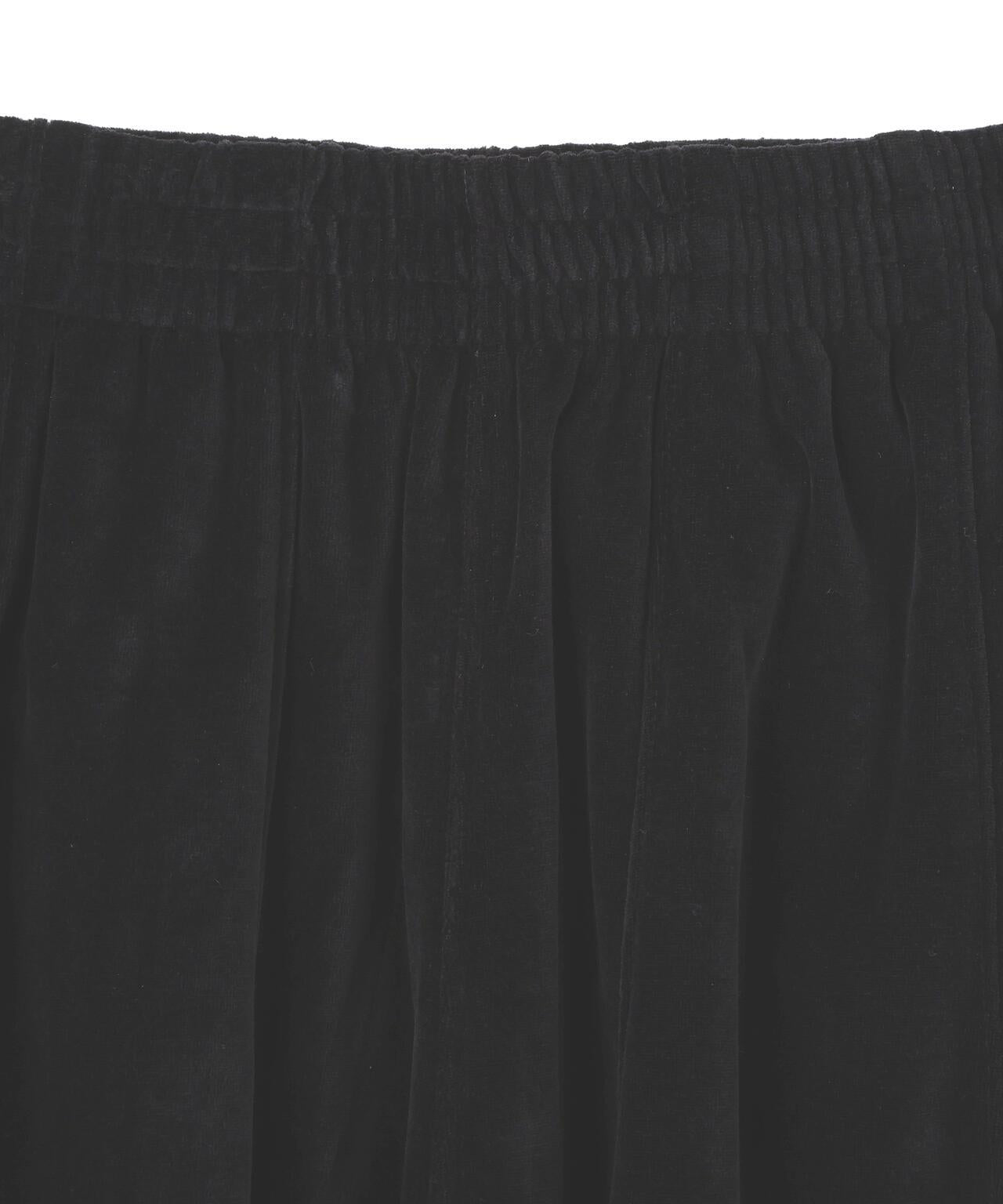 LHP 天鵝絨短褲 NEEDLES H.D.TRACK SHORTS - C/PE VELOUR(BLACK)