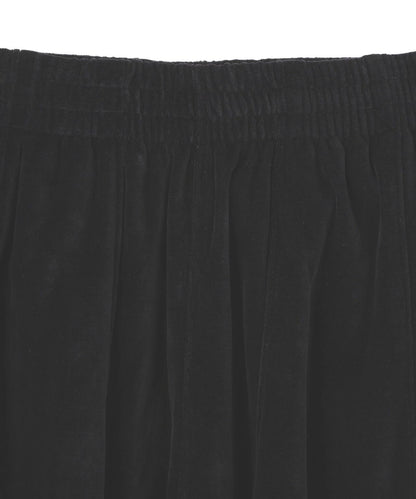 LHP 天鵝絨短褲 NEEDLES H.D.TRACK SHORTS - C/PE VELOUR(BLACK)