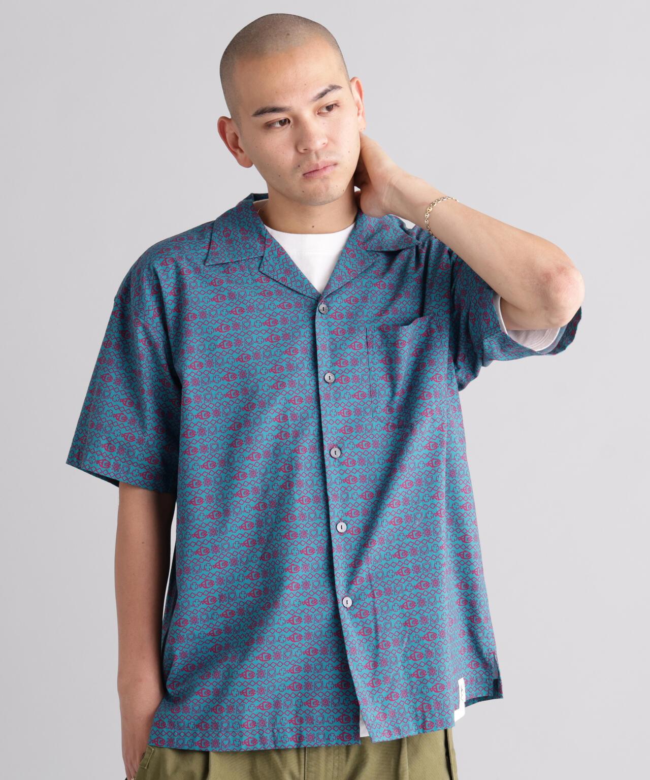 MANASTASH FISH PATTERN 印花襯衫