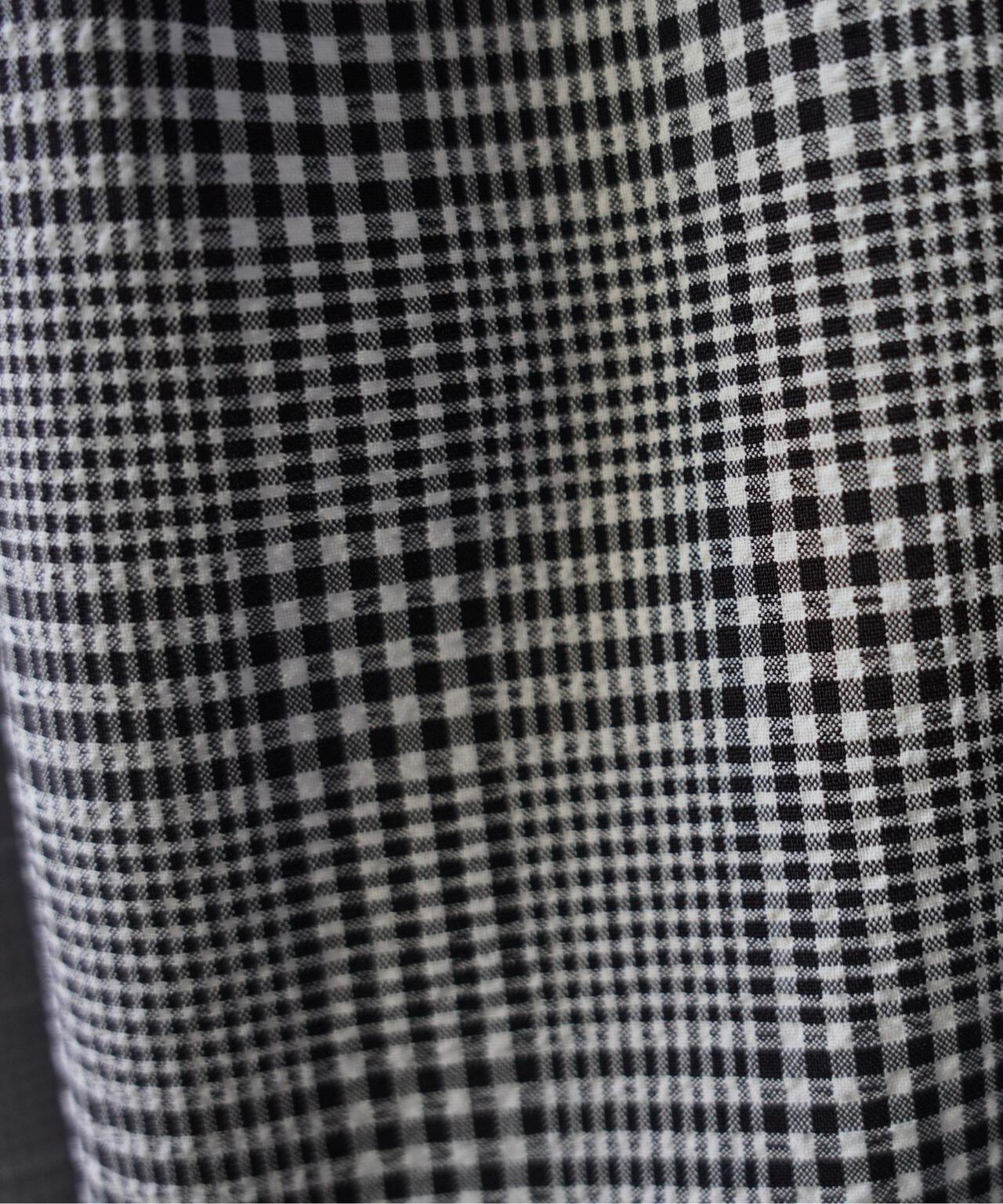 YENN PLAID TUCK EASY PT 格紋褶飾休閒褲