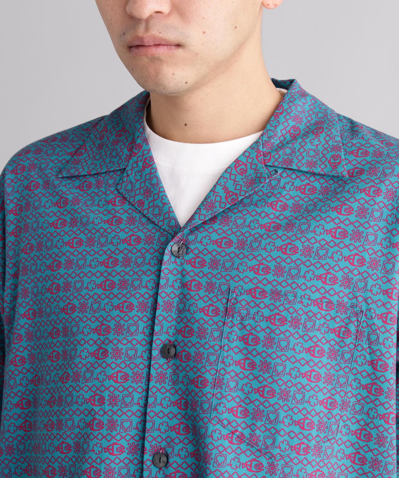 MANASTASH FISH PATTERN 印花襯衫