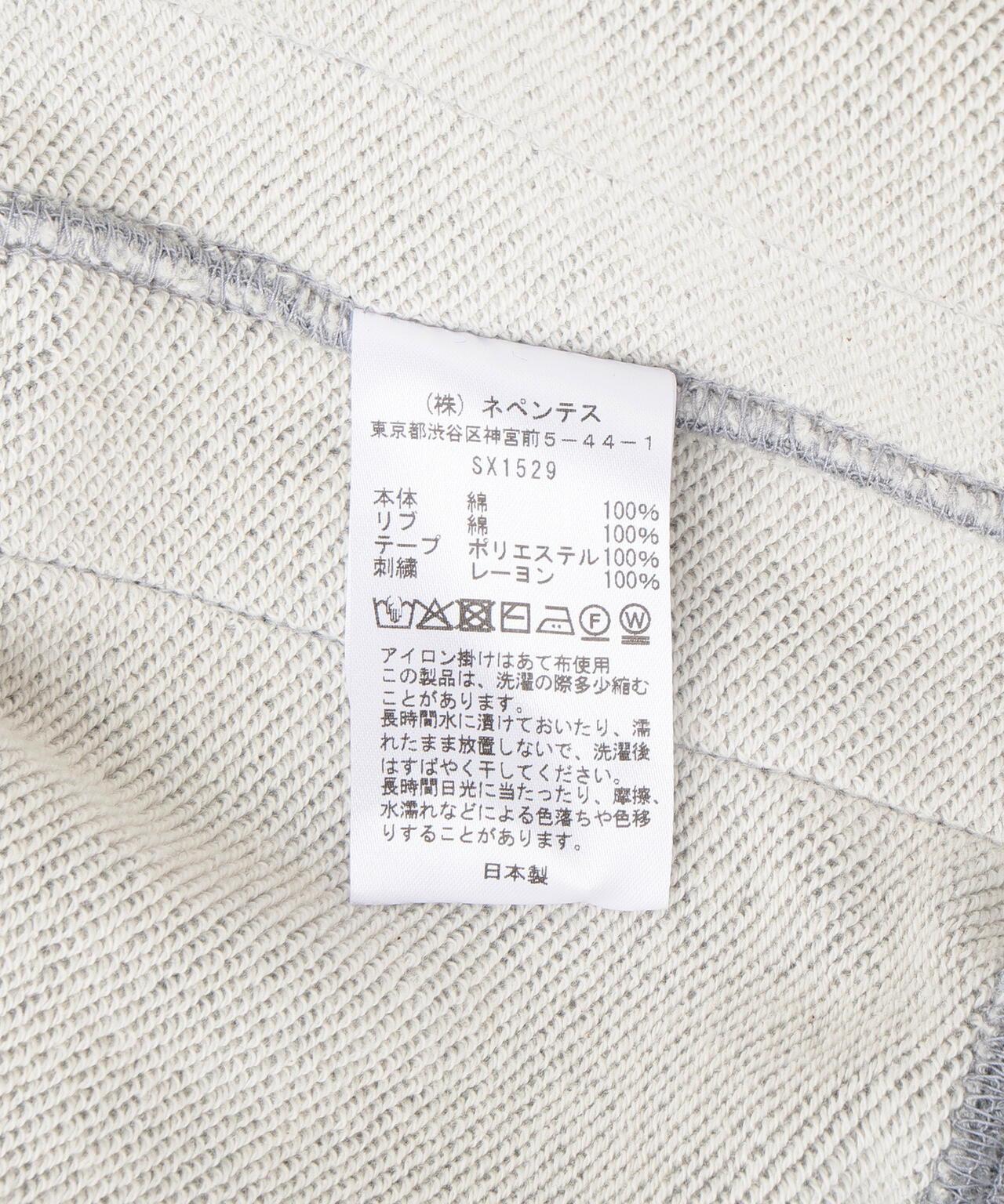 LHP限定 ZIP TRACK HOODY - COTTON JERSEY 連帽衛衣