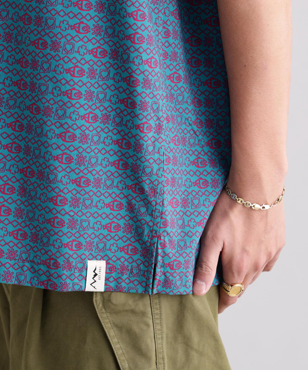 MANASTASH FISH PATTERN 印花襯衫