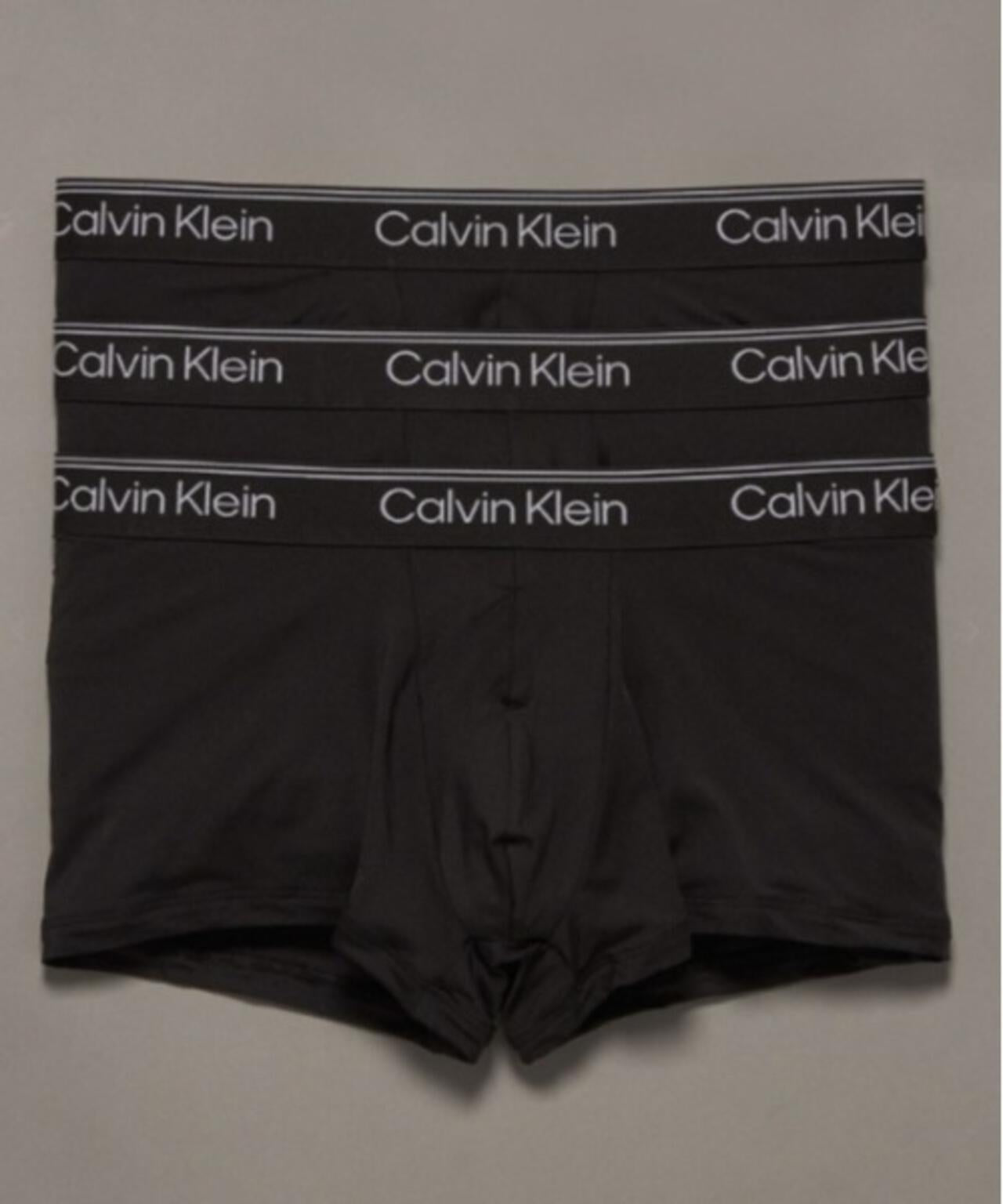 Calvin Klein LOWRISE TRUNK 3PK 低腰TRUNK款 平角內褲 3枚裝