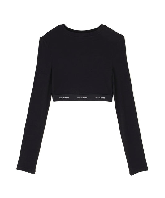 GUESS JEANS GJ L/S CROP TOP