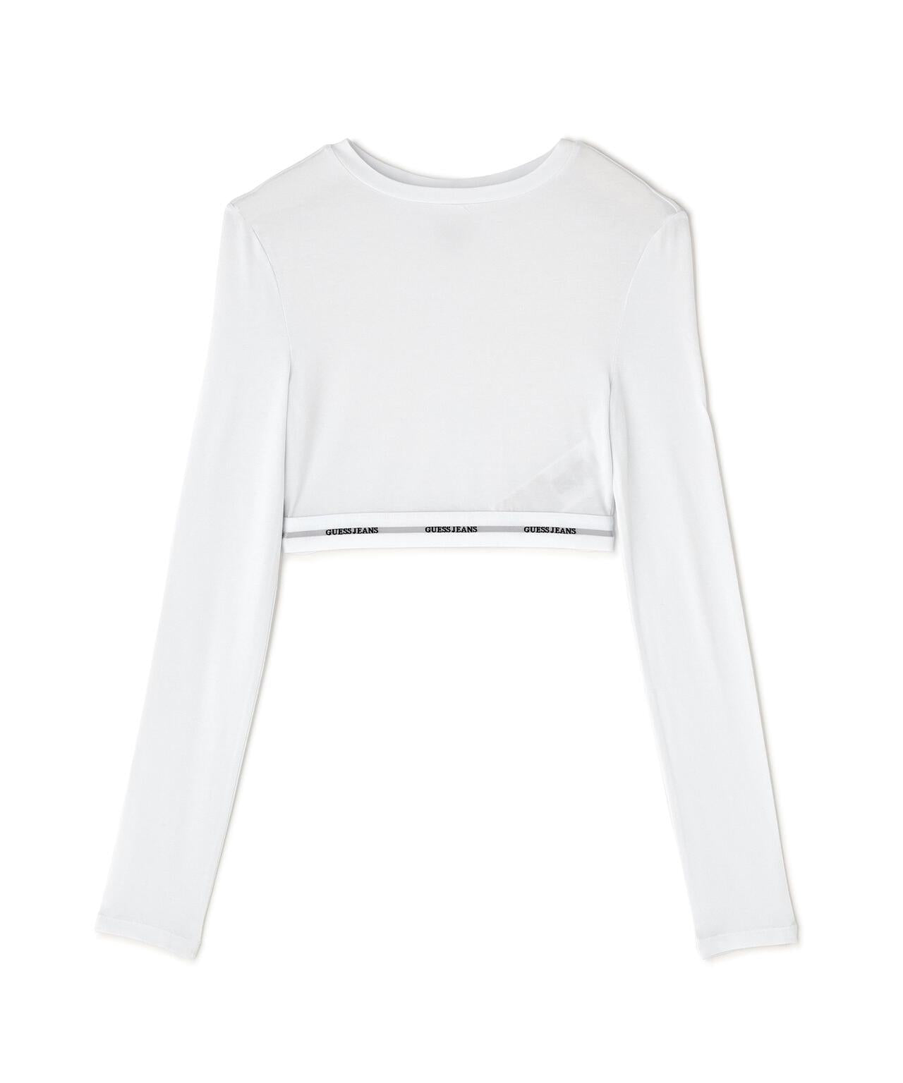 GUESS JEANS GJ L/S CROP TOP
