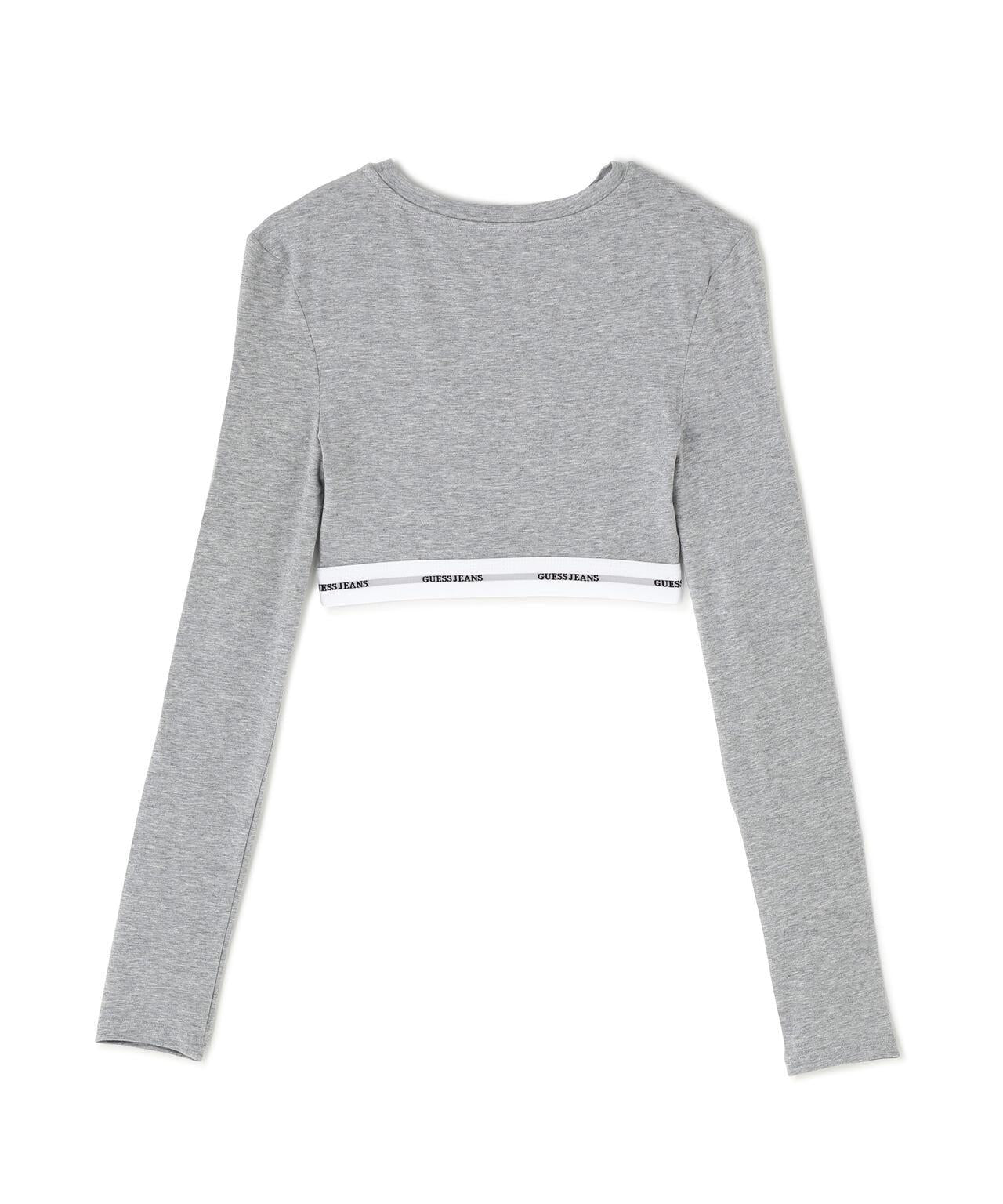 GUESS JEANS GJ L/S CROP TOP