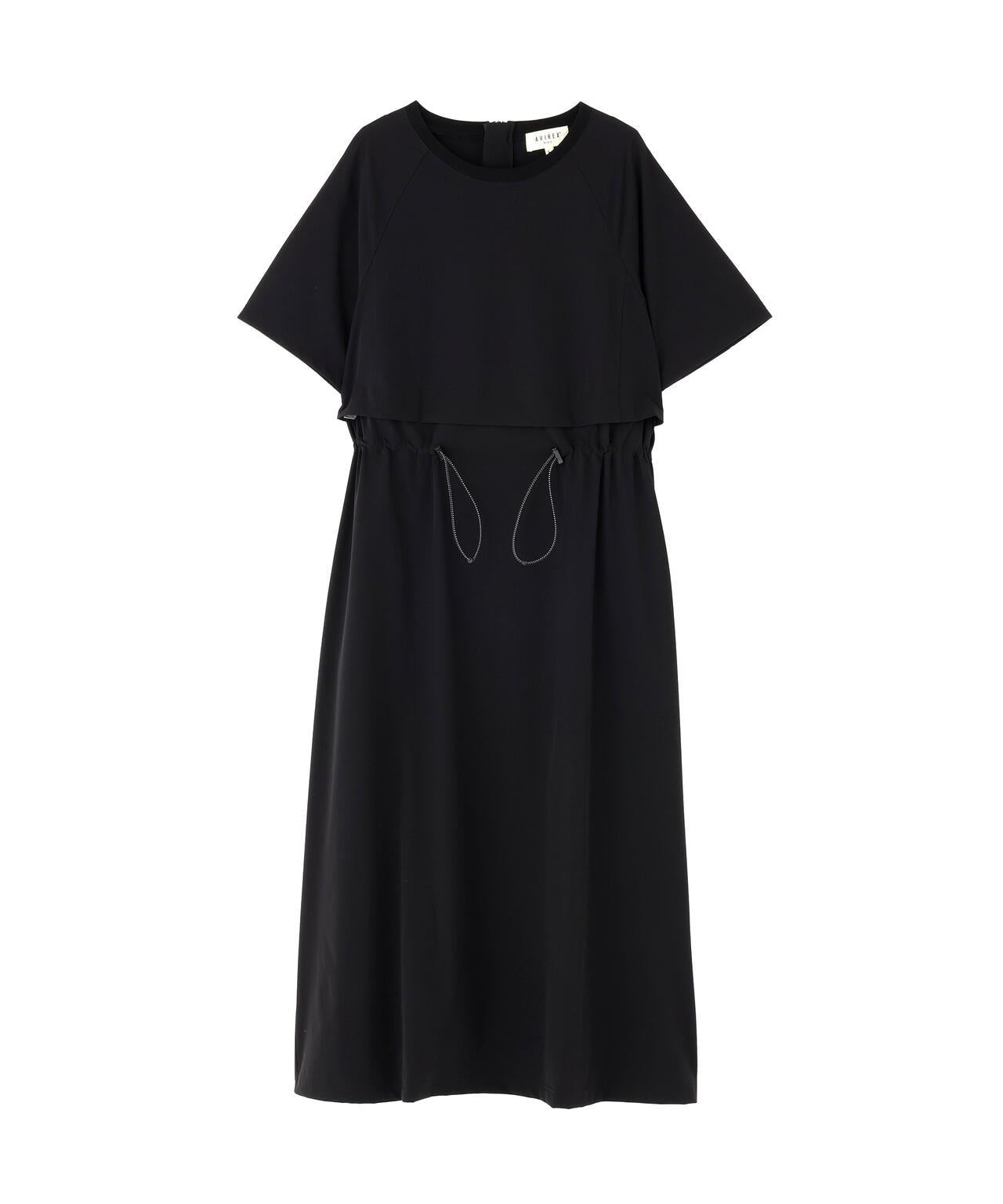 直營店限定 RAGLAN SLEEVE LOGO PRINT ZIP ACTIVE ONE PIECE 連衣裙