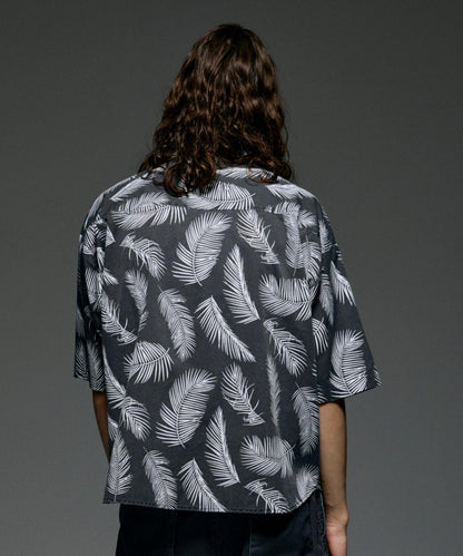 B omnivore/ビーオムニボー PIGMENT WIND CLOTH SHIRT 襯衫