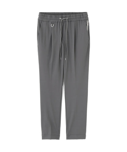 PIUORO NYLON TRICOT 打褶設計 尼龍經編 束腳褲