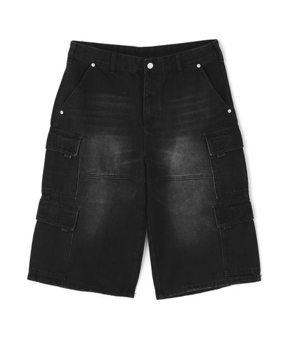 側袋設計 Side Pocket Denim Short Pants 牛仔短褲