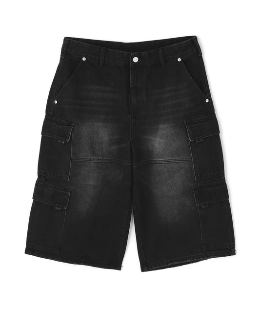 側袋設計 Side Pocket Denim Short Pants 牛仔短褲