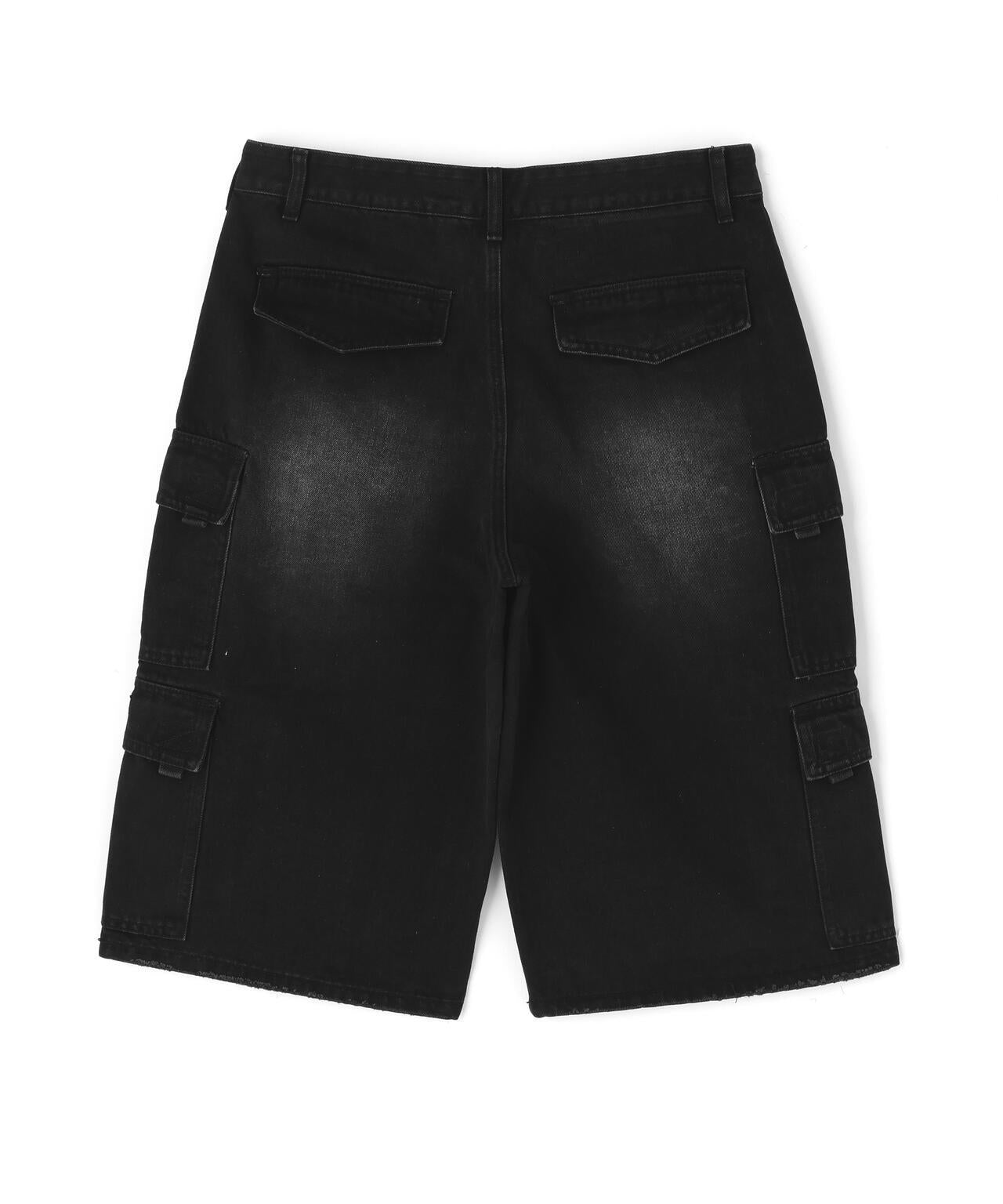 側袋設計 Side Pocket Denim Short Pants 牛仔短褲
