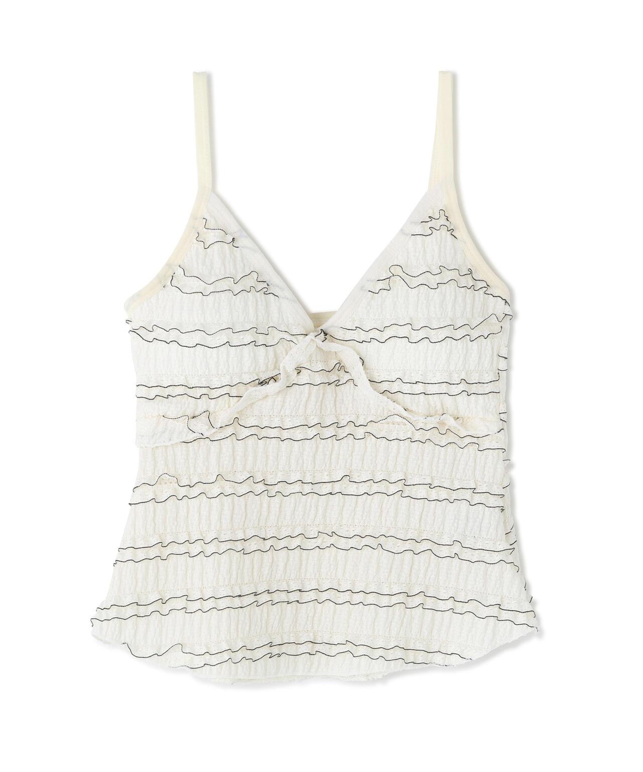 Torenia トレニア 荷葉邊 Frill Cup Camisole 吊帶背心