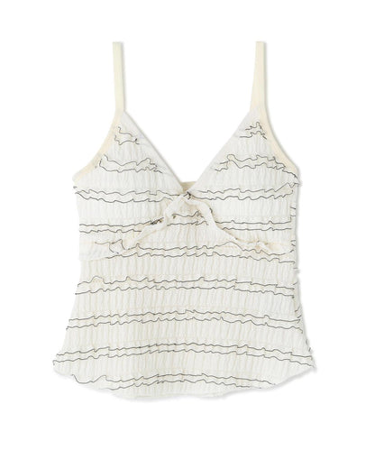Torenia トレニア 荷葉邊 Frill Cup Camisole 吊帶背心