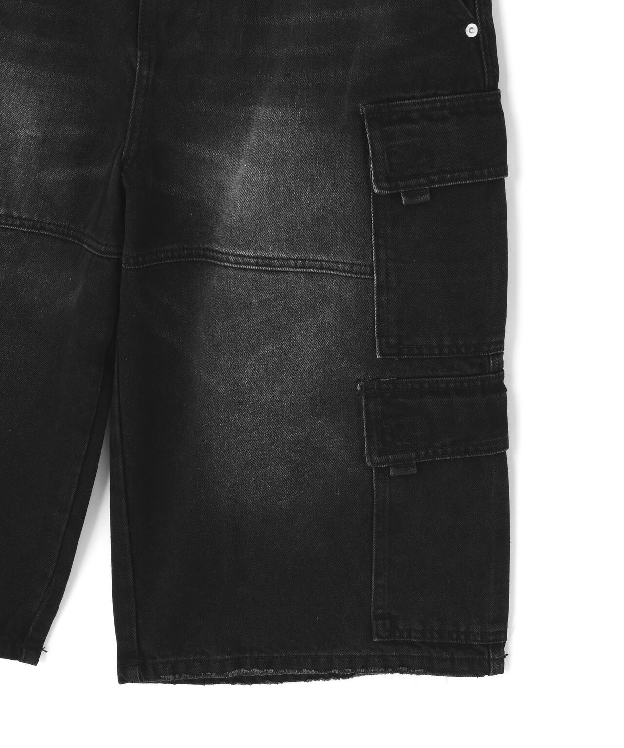 側袋設計 Side Pocket Denim Short Pants 牛仔短褲