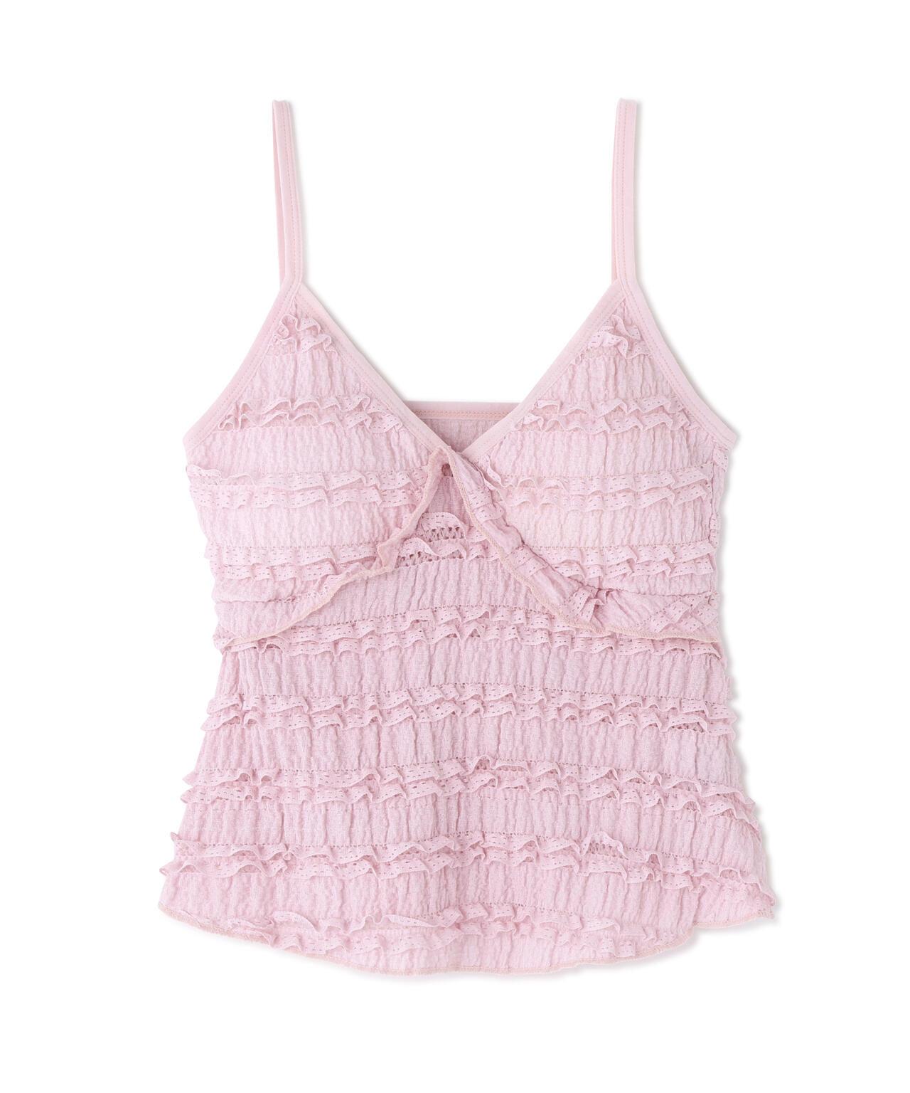 Torenia トレニア 荷葉邊 Frill Cup Camisole 吊帶背心