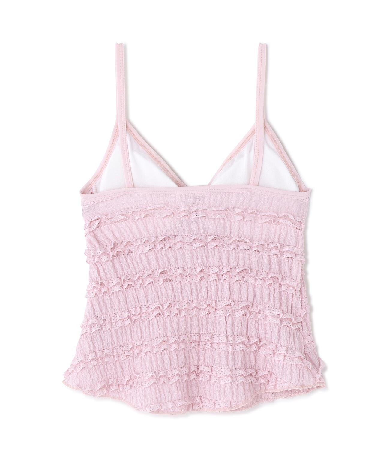 Torenia トレニア 荷葉邊 Frill Cup Camisole 吊帶背心