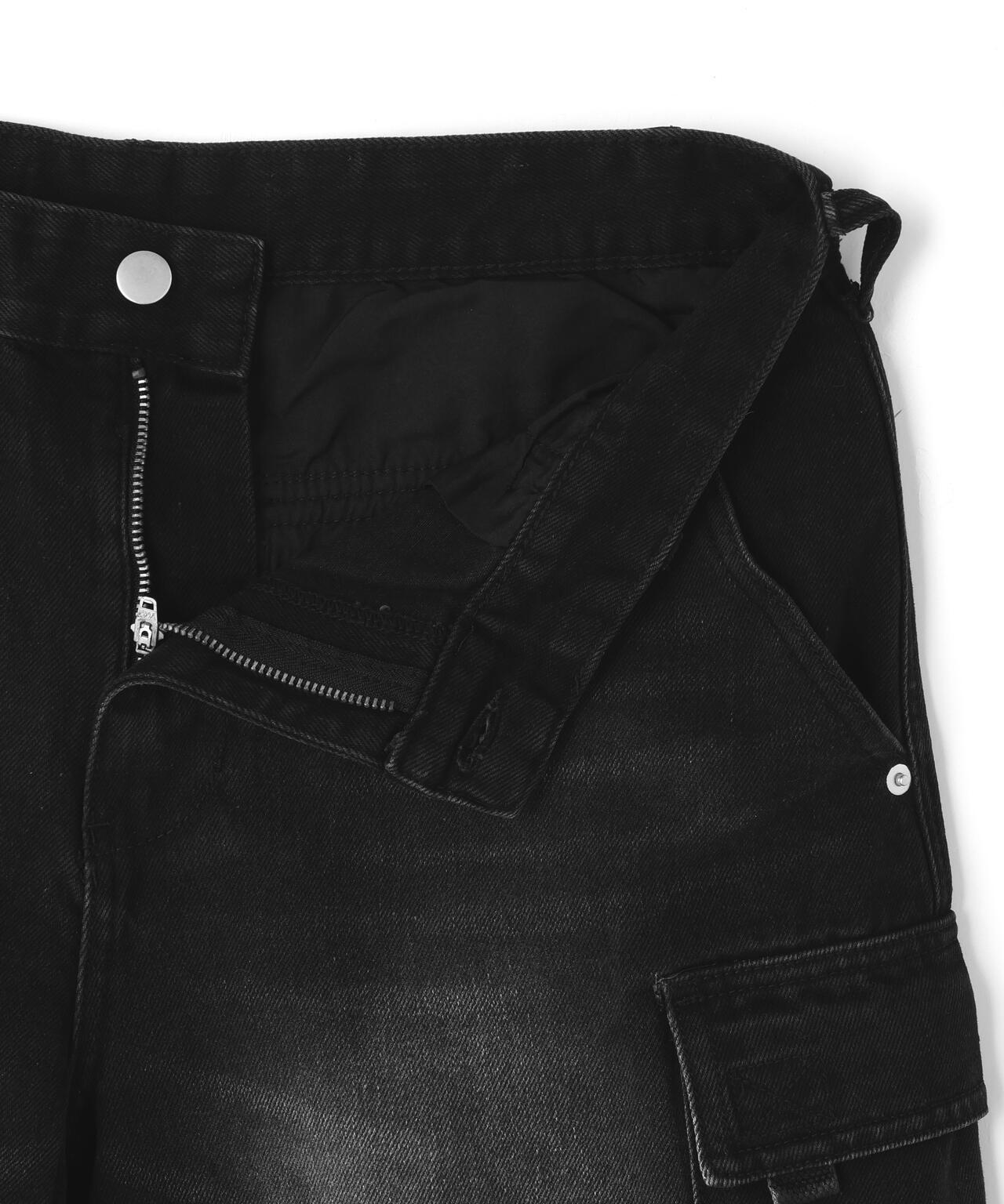 側袋設計 Side Pocket Denim Short Pants 牛仔短褲