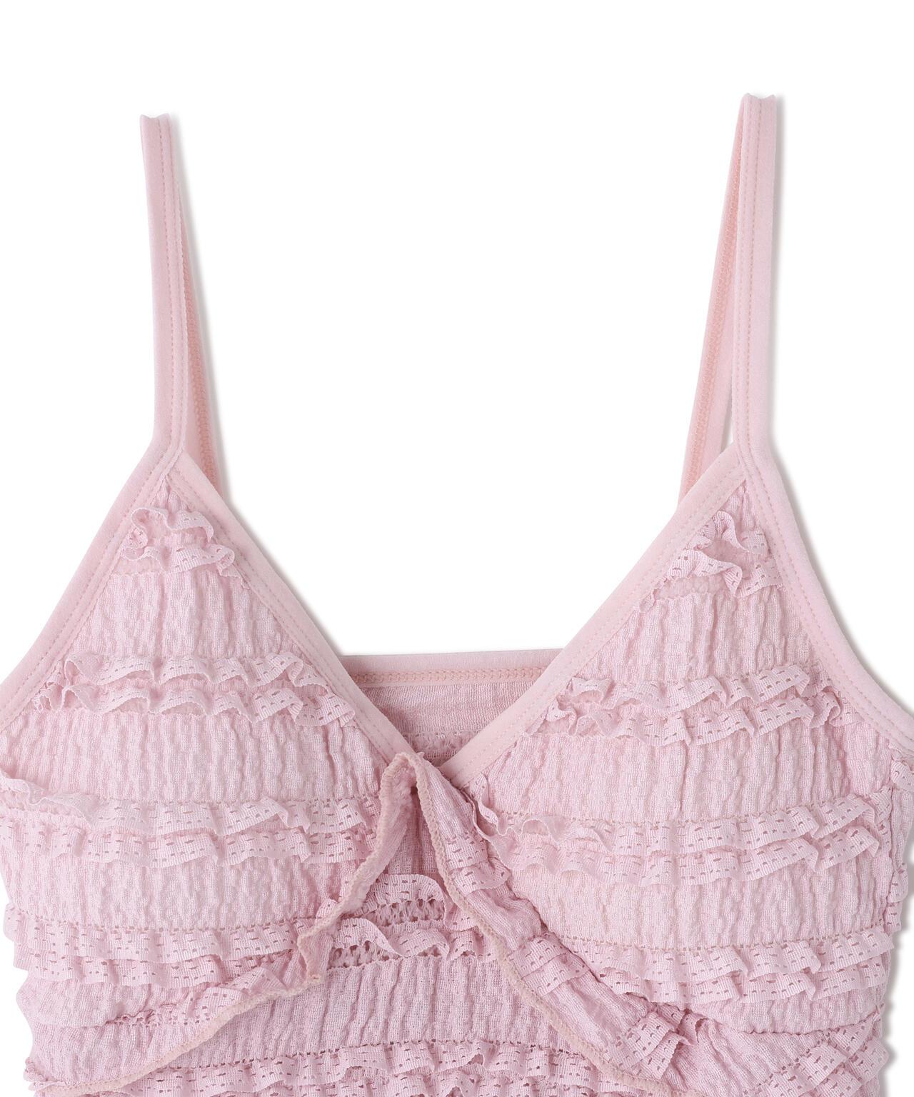 Torenia トレニア 荷葉邊 Frill Cup Camisole 吊帶背心