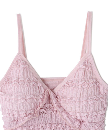 Torenia トレニア 荷葉邊 Frill Cup Camisole 吊帶背心