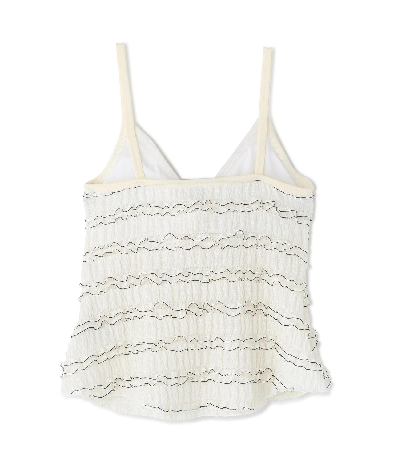 Torenia トレニア 荷葉邊 Frill Cup Camisole 吊帶背心