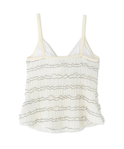 Torenia トレニア 荷葉邊 Frill Cup Camisole 吊帶背心