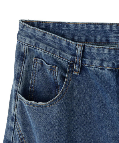 SIS/エスアイエス Fringe Detail Denim Pants 牛仔褲