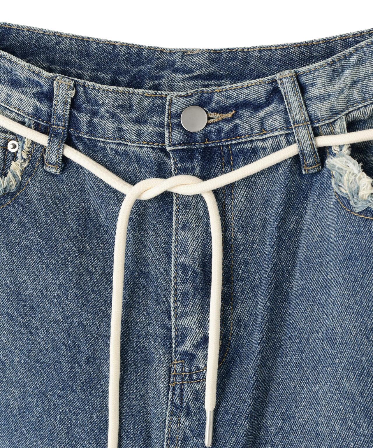 SIS/エスアイエス Side Fringe Denim Pants