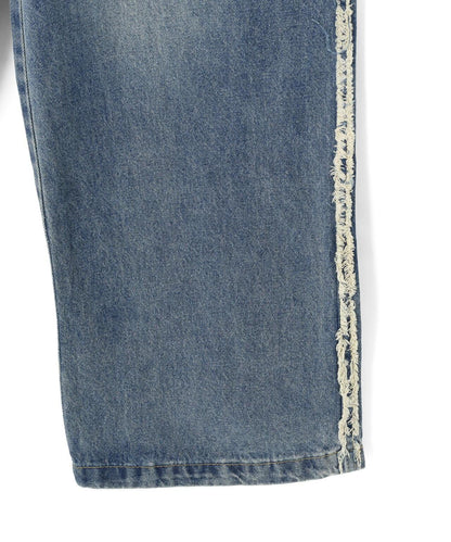 SIS/エスアイエス Side Fringe Denim Pants