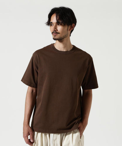 The Make Happy Studio CREWNECK PIGMENT TEE 圓領做舊染色T恤