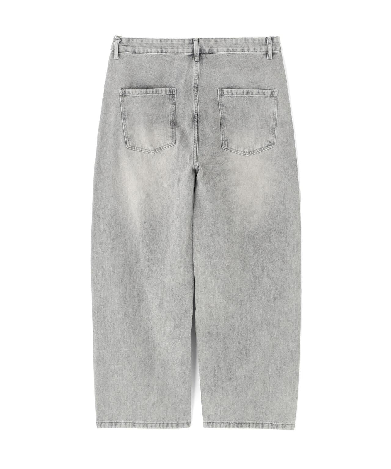 SIS/エスアイエス Fringe Detail Denim Pants 牛仔褲