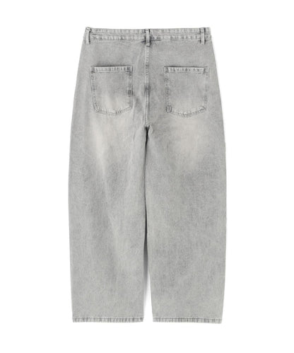 SIS/エスアイエス Fringe Detail Denim Pants 牛仔褲
