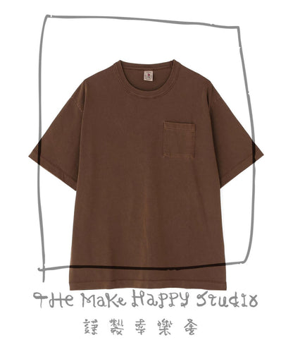 The Make Happy Studio ザメイクハッピーストゥディオ POCKET PUGMENT TEE T恤