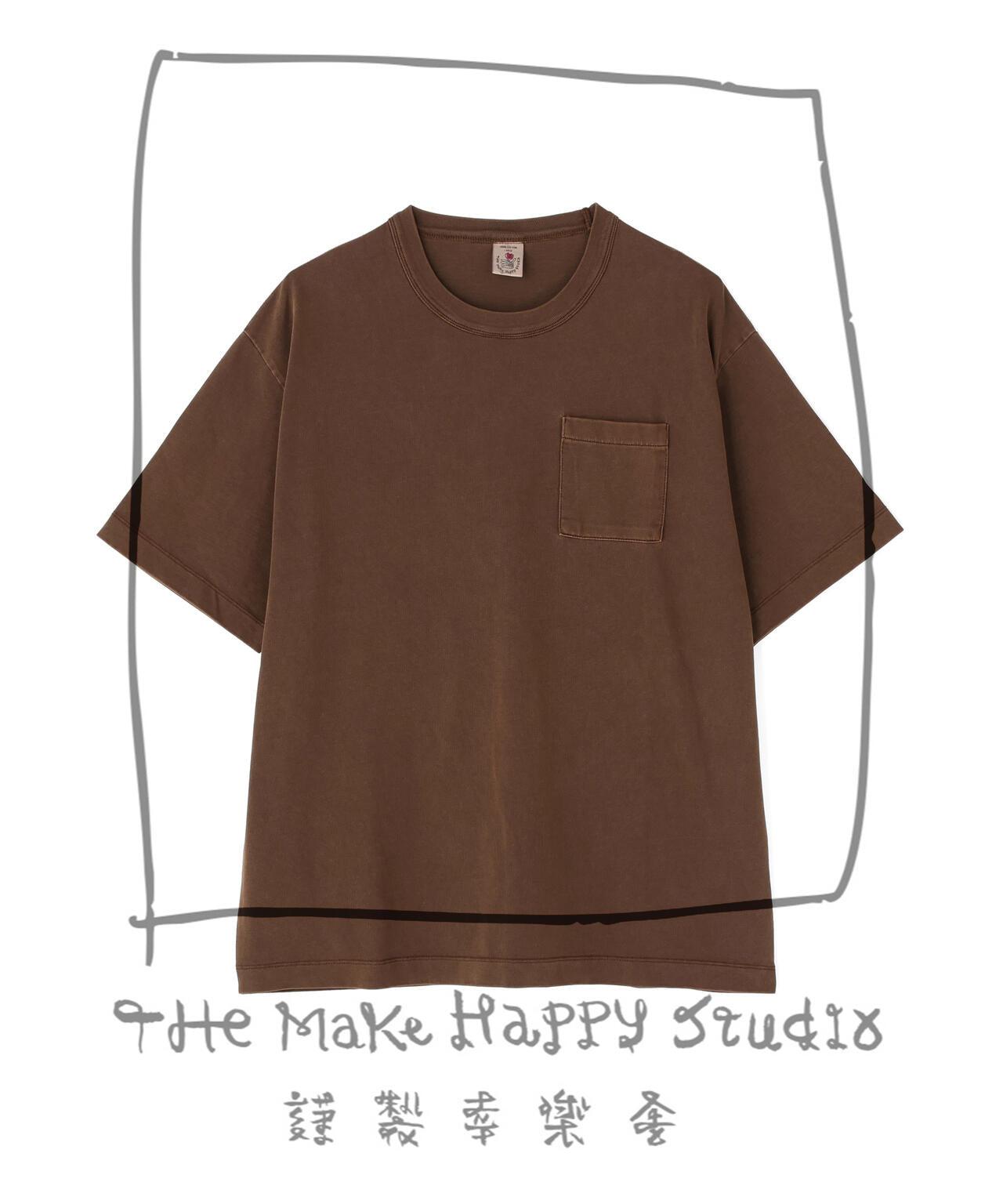 The Make Happy Studio ザメイクハッピーストゥディオ POCKET PUGMENT TEE T恤